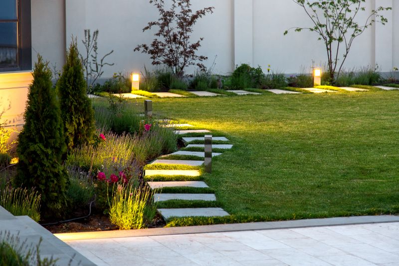 Stylish Walkways and Lighting